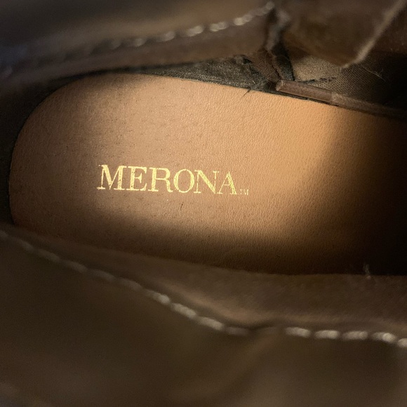 Brown Hidden Wedge Heel Bootie - Picture 5 of 5